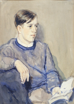 Кузанян Павел Михайлович. Портрет Мити Серова в Сенеже